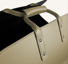 Limacdesign Storage Bag In Leather Habet Habita