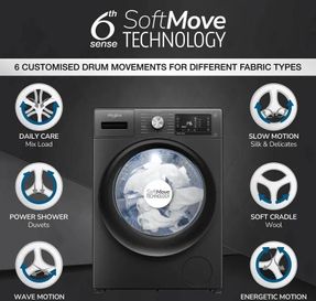Whirlpool Xpert Care 9kg 5 Star Front Load Washing Machine