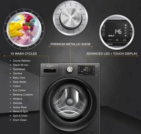 Whirlpool Xpert Care 9kg 5 Star Front Load Washing Machine