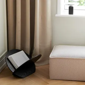 Gejst Silia Magazine Holder Black Ash