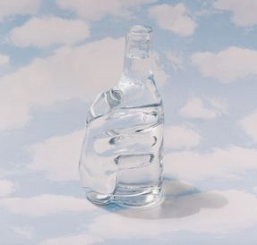 Serax Carafe Edward transparent Les Objets Mouleversants Bottle
