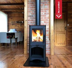 Kratki Wood Burning Steel Stove Kratki K5 Ø 150 7 Kw