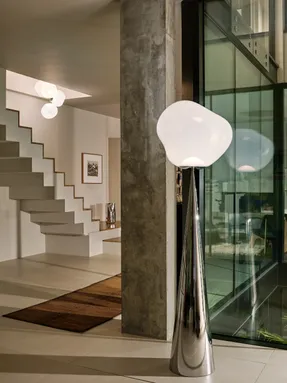 Tom Dixon Melt Opal Fat Cone Floor Light