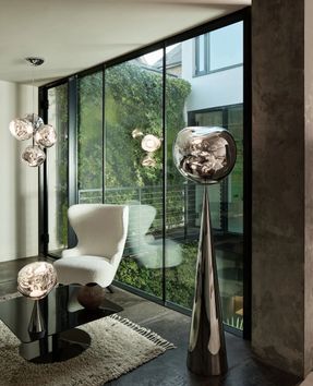 Tom Dixon Melt Opal Fat Cone Floor Light
