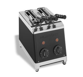 Milantoast Classic Sandwich Toaster Black