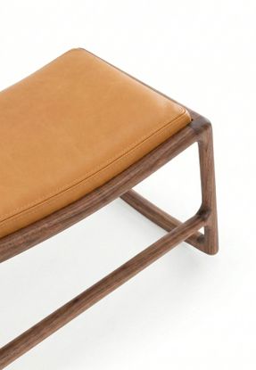 Gazzda Dedo Footstool - Walnut