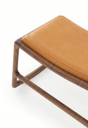 Gazzda Dedo Footstool - Walnut