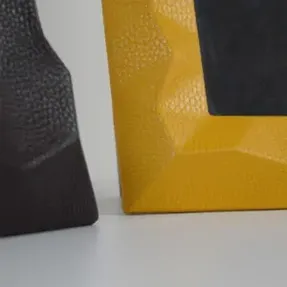 Limacdesign Picture Frame In Hammered Leather Framy