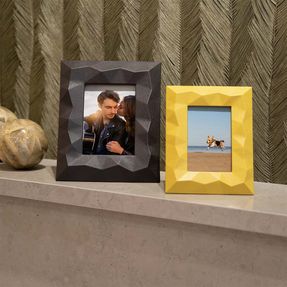 Limacdesign Picture Frame In Hammered Leather Framy