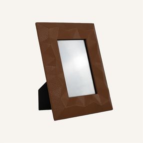 Limacdesign Picture Frame In Hammered Leather Framy