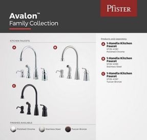 Pfisterfaucets Avalon Kitchen Taps