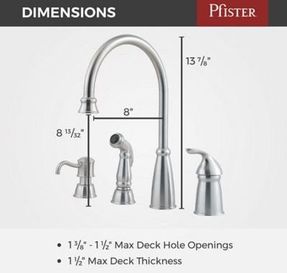Pfisterfaucets Avalon Kitchen Taps