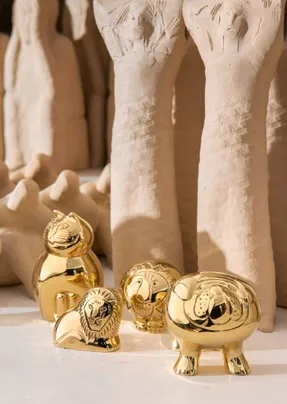 Skultuna Lisa Larson x Skultuna – Lying Lion