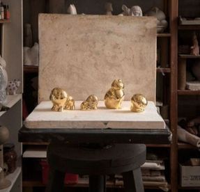 Skultuna Lisa Larson x Skultuna – Lying Lion