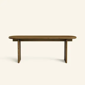 We Do Wood Numa Bench - Smoked Pine