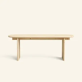 We Do Wood Numa Bench - Smoked Pine