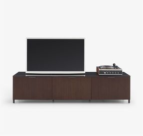 Ligne Roset Selvans TV Cabinet 2 Flap Doors + 1 Drawer