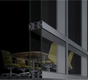 Alumil Smartia P100 Slim Partition System