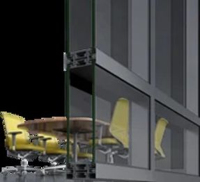 Alumil Smartia P100 Slim Partition System