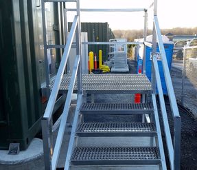 Upside Innovations HVAC Access Stairs