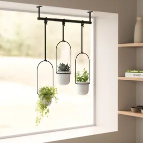 Umbra Triflora Hanging Planters, Set Of 3