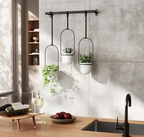 Umbra Triflora Hanging Planters, Set Of 3
