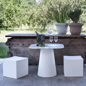 Serralunga Lounge Cube Stool