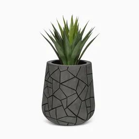 Serralunga Memory Pot Planter Moleskin