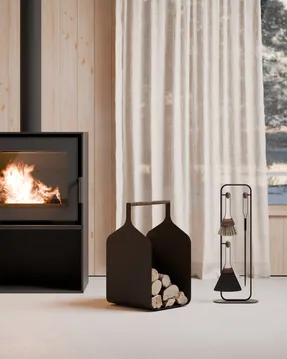 Eldvarm Fumi Log Holder - Noir