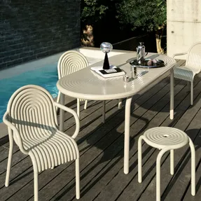 Tomdixon Groove Outdoor Table