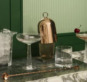 Nude Hepburn Shaker with Metal Top