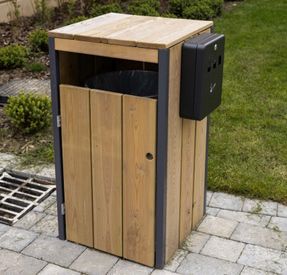 langley design Sheldon Litter Bin SLC308