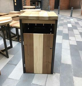 langley design Sheldon Litter Bin SLC308
