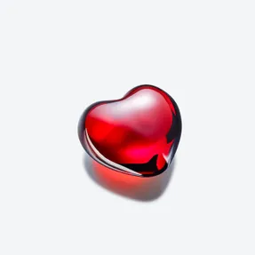 Baccarat Amor Heart Decor