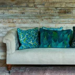 Clarissa Hulse Maidenhair Vine Velvet Cushion