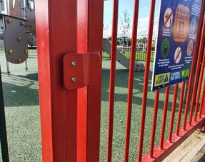 Zaun Kindergate Playground Gate