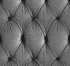 Mineheart Grey Chesterfield Button Back Wallpaper