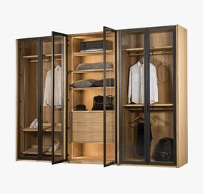 Riva1920 Avant Solid Wood Design Wardrobe