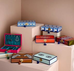 jonathanadler Basketweave Lacquer Jewelry Box