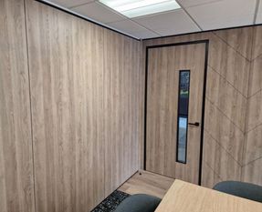 Apton Duplex Coupled Demountable Wall