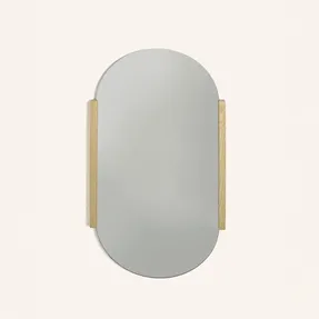 We Do Wood Dena Mirror - Natural Mirror