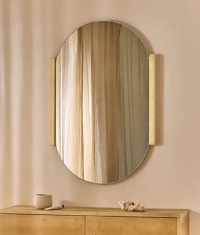 We Do Wood Dena Mirror - Natural Mirror