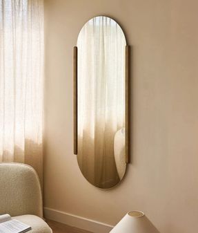 We Do Wood Dena Mirror - Natural Mirror