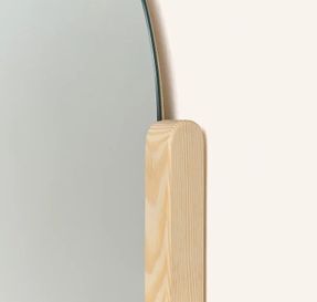 We Do Wood Dena Mirror - Natural Mirror