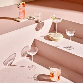 Nude Glass Savage Set of 4 Water Glasses