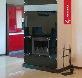 Kratki Water Heating Fireplace Kratki Maja 8 Kw Ø 180