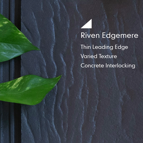 Marley Riven Edgemere Interlocking Concrete Slate Roof-Tiles