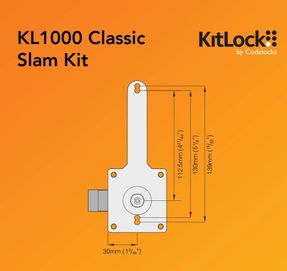 Codelocks Kitlockclassic Kl1000 Slamkit Door Lock