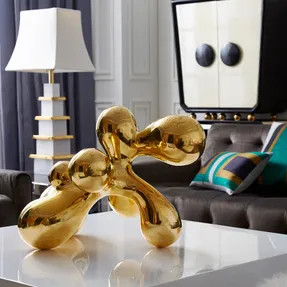 Jonathanadler Giant Brass Orb Decorative Objets