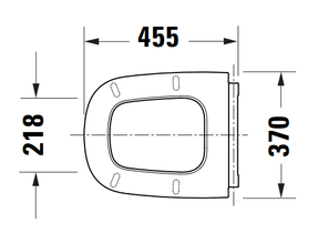 Duravit Aurena Toilet Seat